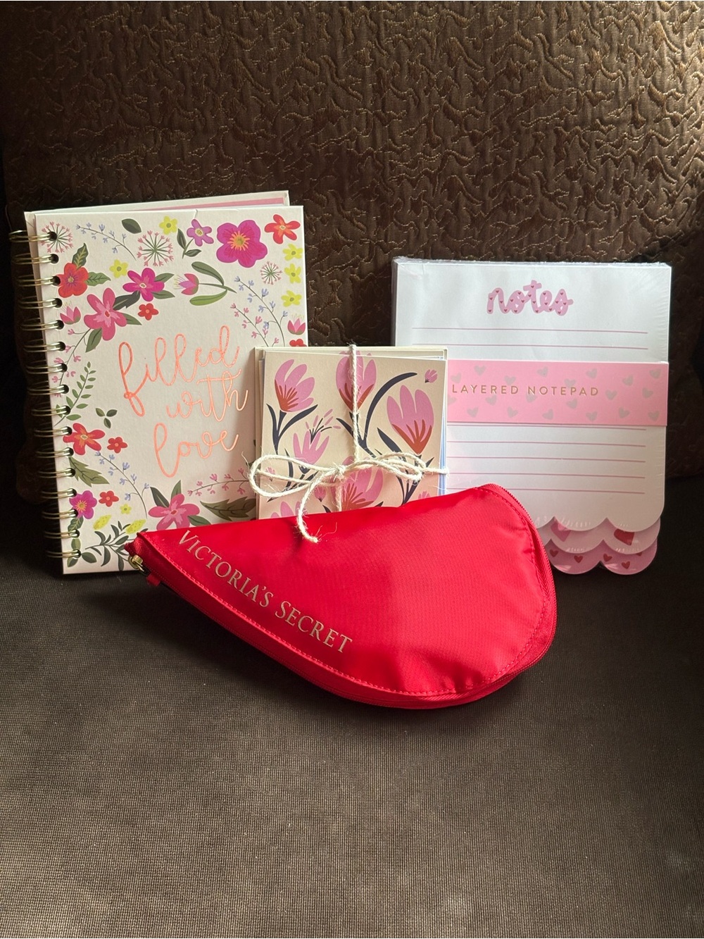 Victoria's Secret Tote & Stationery Bundle